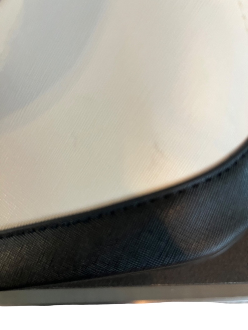 Bagsure Purse & Wallet Set NWOT Cream Black Satchel Bundle - Picture 5 of 15